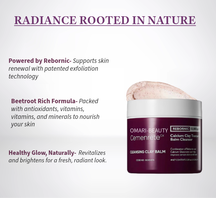 OmariBeauty Calcium Clay Cleanser