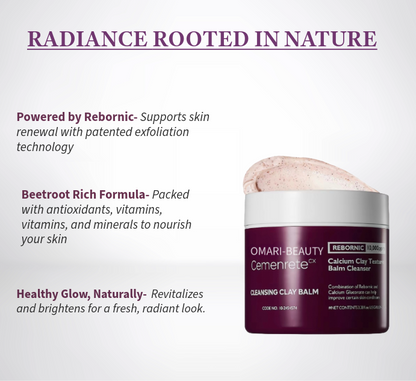 OmariBeauty Calcium Clay Cleanser