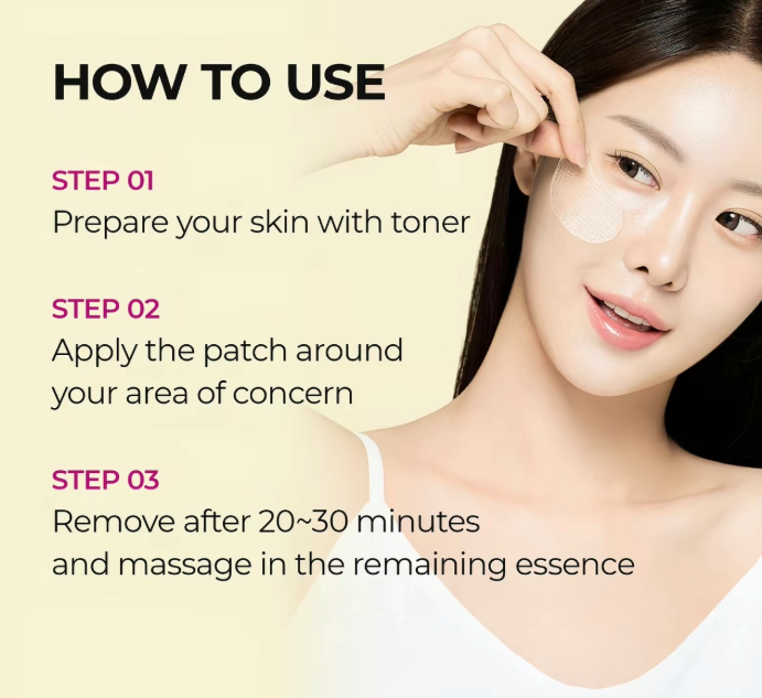 OmariBeauty Calcium Hydrogel Eye Patch