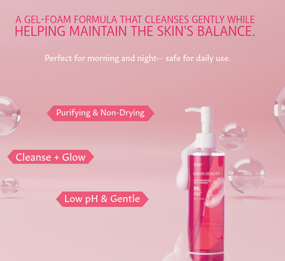OmariBeauty Pink Gel Cleanser