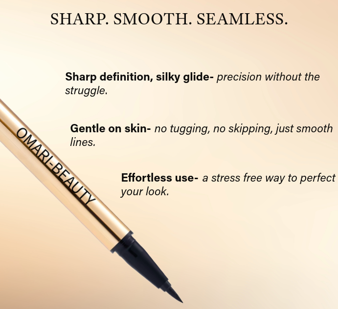 OmariBeauty Bold Liquid Eyeliner