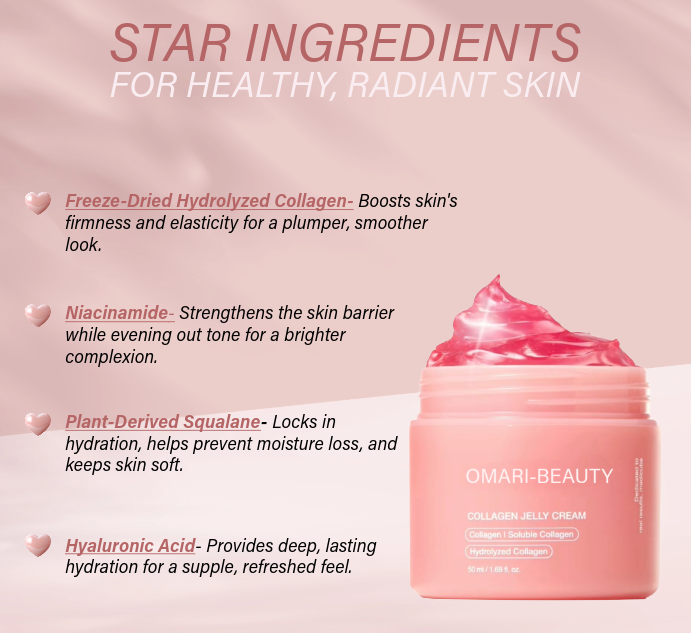 OmariBeauty Collagen Jelly Cream