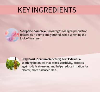 OmariBeauty Pink Peptide Serum
